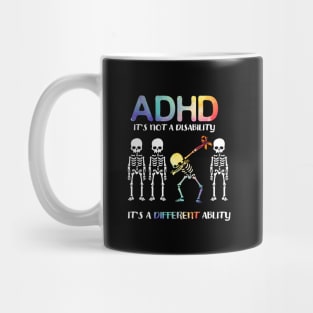 ADHD It_s Not Disability It_s A Different Dabbing Mug